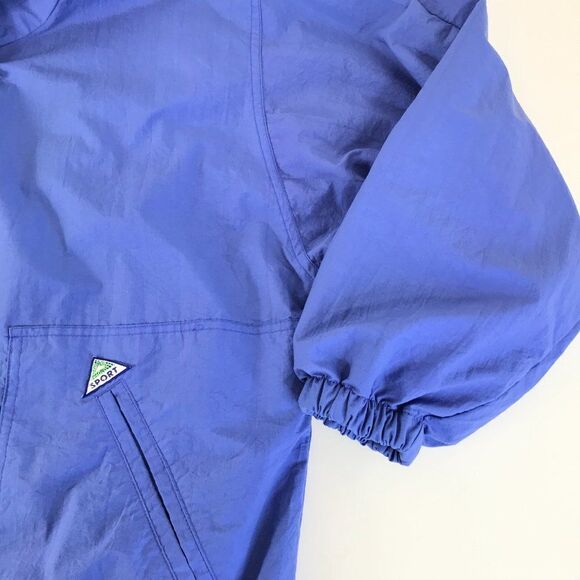 Vintage Pacific Trail Sport Windbreaker Women's Large Full Zip Pockets Lined - Picture 10 of 16